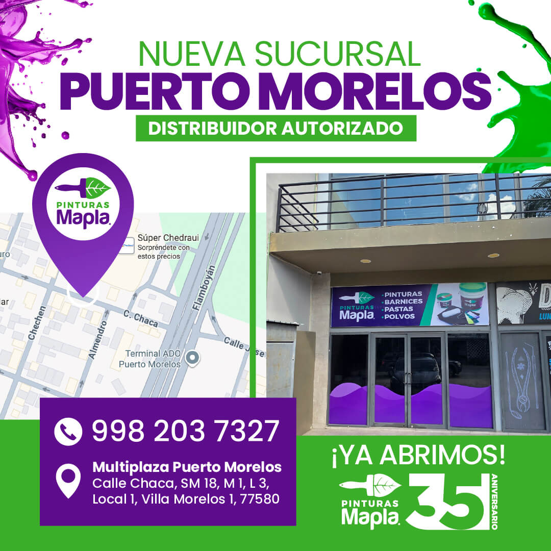 Nueva sucursal Puerto Morelos