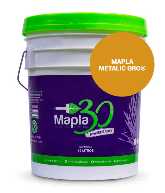 Pintura Color Oro Metalizada - Productos Mapla