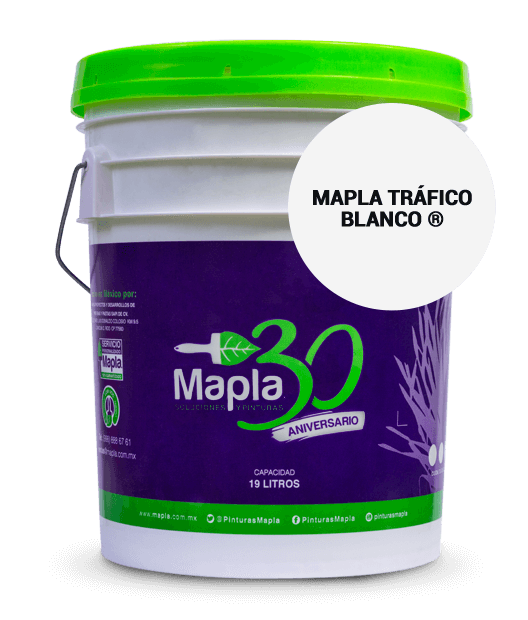 Pintura Tráfico Blanco - Productos Mapla