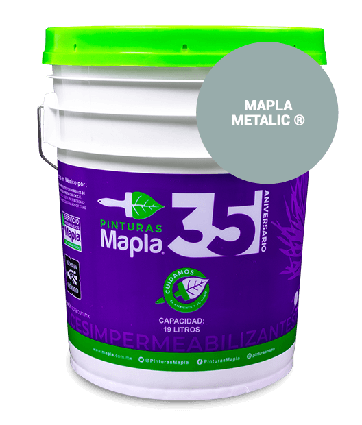 Pintura Color Cobre Metalizada - Productos Mapla